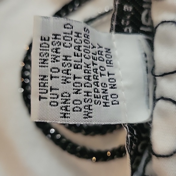 Lauren Michelle Women Embroidery Sleeveless Blouse Art Deco Artistry Feminine XL - Picture 4 of 9